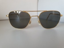 OCCHIALI DA SOLE RANDOLPH ENGINEERING 5 1/2 R/E 23K GP USA  (STILE CARAVAN)