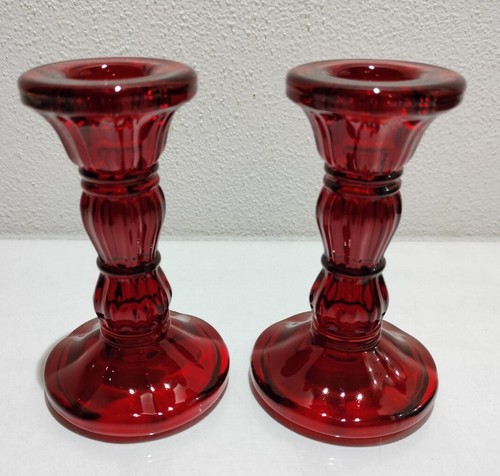 Set porta candele - in, vetro