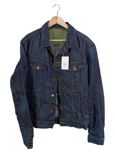 Crosscan giacca jeans uomo blu - crosscan,