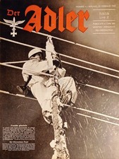 Rivista del Ministero Germanico dell'Aeronautica - Der Adler N. 4 - 1943 It.