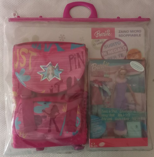Zaino scuola barbie colore - zaino,