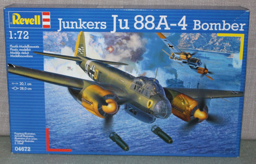 Bomber revell 04672 junkers - bomber,