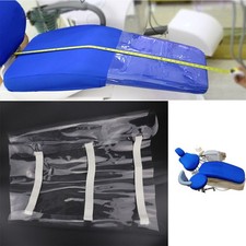 Tappetino per sedia dentale trasparente 1 pz cuscino piedi copertura antipolvere con elastici