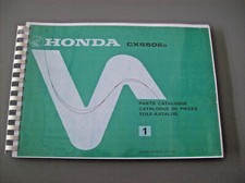 HONDA CX 650 CATALOGO PARTI
