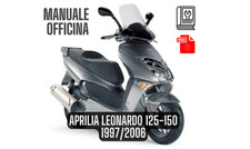 Manuale Officina Aprilia Leonardo 125-150 dal 1997 al 2006 in ITALIANO (PDF)