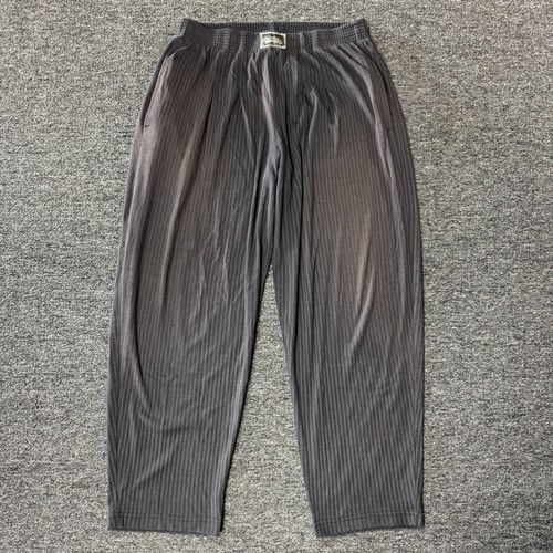 Pantaloni gessato larghi
