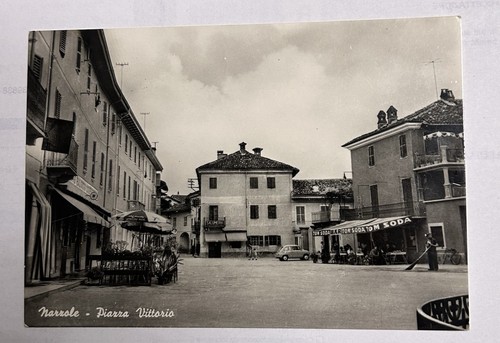 Cartolina narzole piazza - narzole,