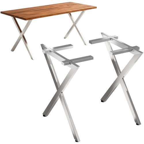 Gambe tavolo acciaio inox - tavolo,