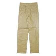 Pantaloni Donna Beige In