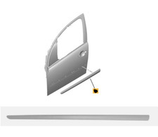 Modanatura porta anteriore