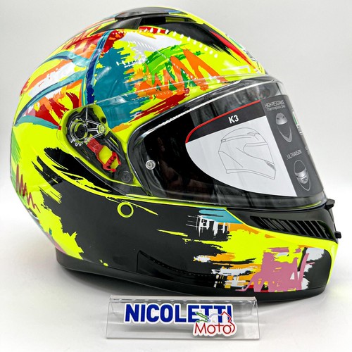 Casco integrale agv rossi - casco,