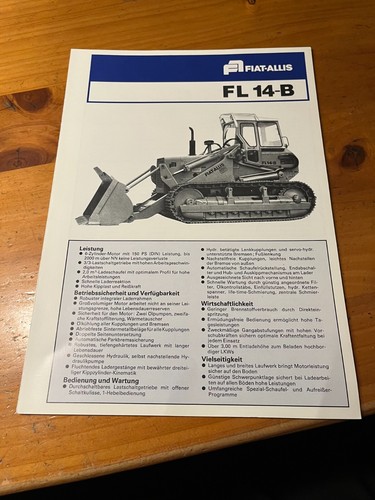 Brochure fiat allis fl14 - brochure,