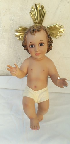 Antico bambinello benedicente - bambinello,
