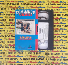 VHS cartonata I LAGUNARI 1994 GRUPPO BRAMANTE COMMANDO VIDEO ESERCITO (F37)