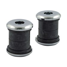  Kit gommini boccole antivibrazioni riser manubrio Harley Sportster Dyna Softail