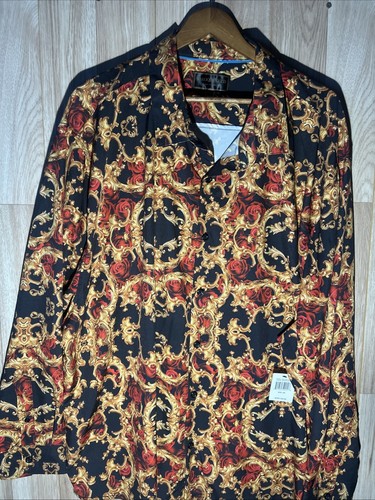Trapano oro barocco uomo 5xl - oro,