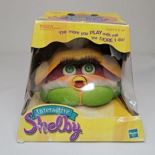 2001 Vintage Hasbro FURBY Tiger Electronics SHELBY Interactive Lemon Drop NUOVO in scatola