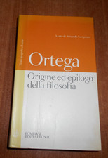 Ortega Gasset ORIGINE ED
