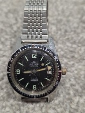 Orologio da polso uomo militare Royce Diver automatico data 35mm vintage 20 atm funzionante