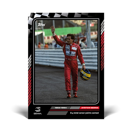 Topps storia di ayrton - topps,