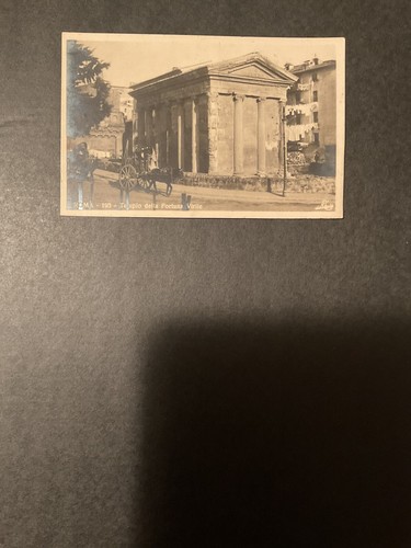 Cartolina roma tempio - cartolina,
