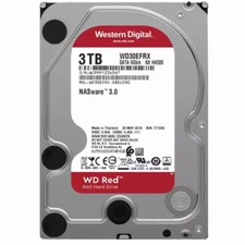 Western Digital 3 TB WD30EFRX 5400 RPM SATA 3,5" disco rigido interno NASware HDD