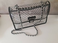 borsa tracolla trapuntata pvc mia bag 32x23x10 cm 