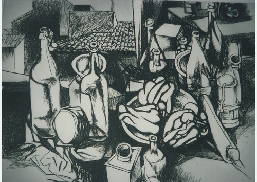 Renato guttuso incisione - -,