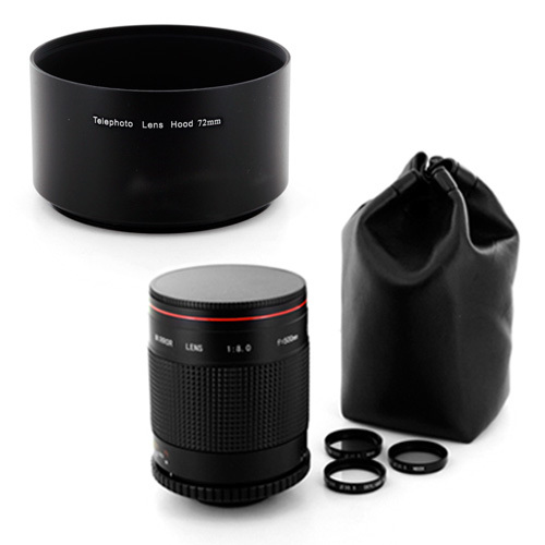 Albinar 500mm mirror lens - albinar, fo