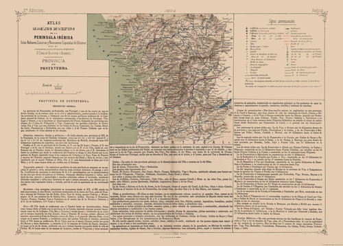 Mappa storica pontevedra - -,