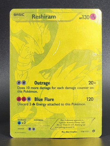 Pokemon reshiram 114 113 - pokemon, 114/113