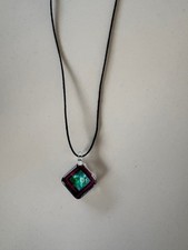 Collana gioielli in vetro