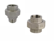 Bocchettone 3 pezzi M/F - M/M