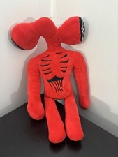 Peluche Testa di Sirena Rossa
