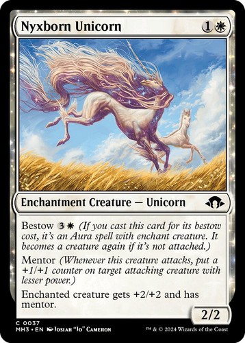 Nyxborn unicorn foil - #37, *foil*