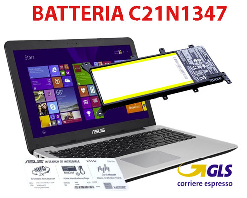 Batteria compatibile asus - batteria,