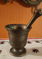 Mortaio E Pestello Bronzo *CB