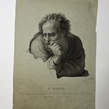 Antica incisione stampa di San