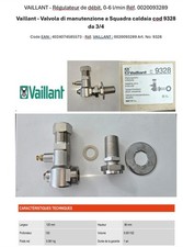 Vaillant 9328 Valvola Di