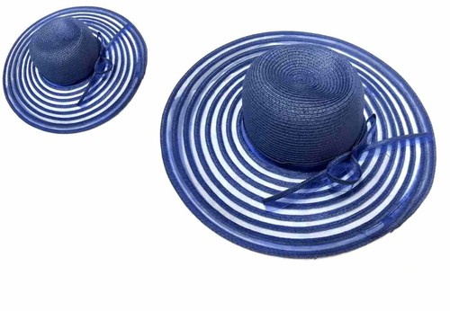 Cappello blu elegante - cappello,