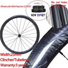 Ruota bici ghiaia carbonio