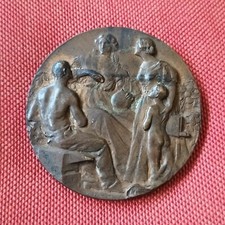 PADOVA BANCA CASSA RISPARMIO MEDAGLIA 1822 1922 CENTENARIO (JOHNSON MM.45) #PL