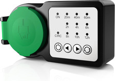 Temporizzatore Programmabile per Esterno - Presa Timer Meccanico Giornaliero IP4