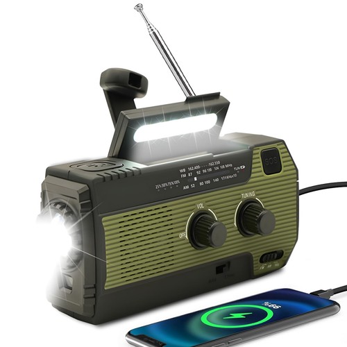 Radio solare emergenza con - emergenza,