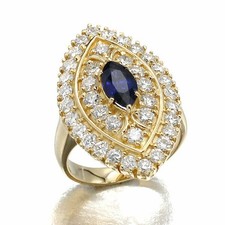 Anello in oro giallo 18 carati