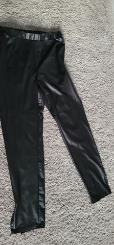 Leggings skinny effetto pelle