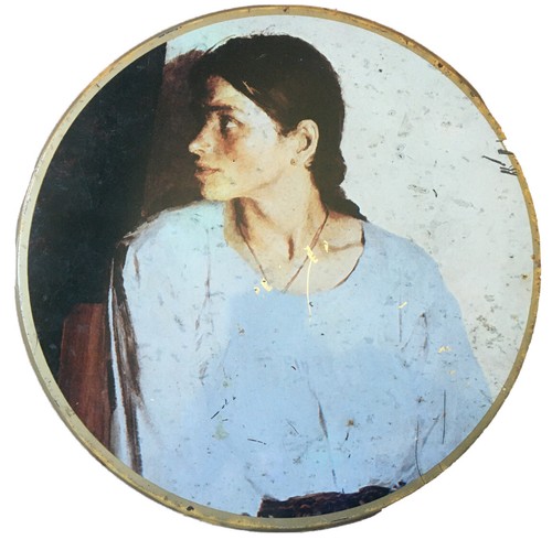 Vecchia scatola latta - scatola, groppo