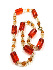 collana cristalli cilindrici
