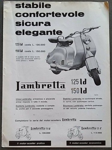 Pubblicità tratta rivista - pubblicità,
