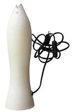 LAMPADA PESCE da tavolo scrivania ufficio casa design vetro soggiorno